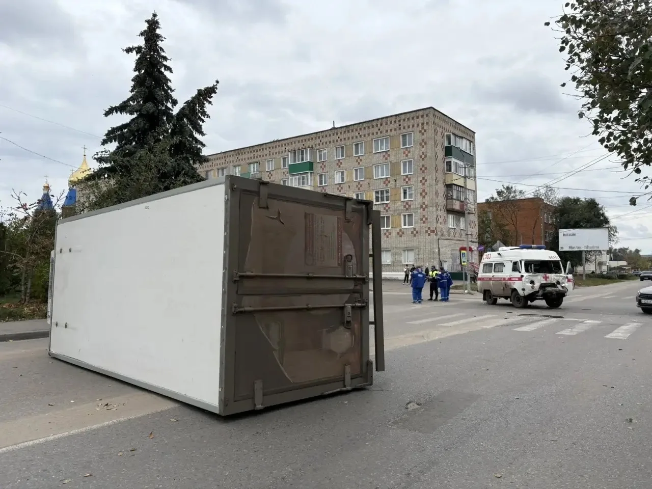 В Сердобске произошло ДТП с участием машины скорой помощи