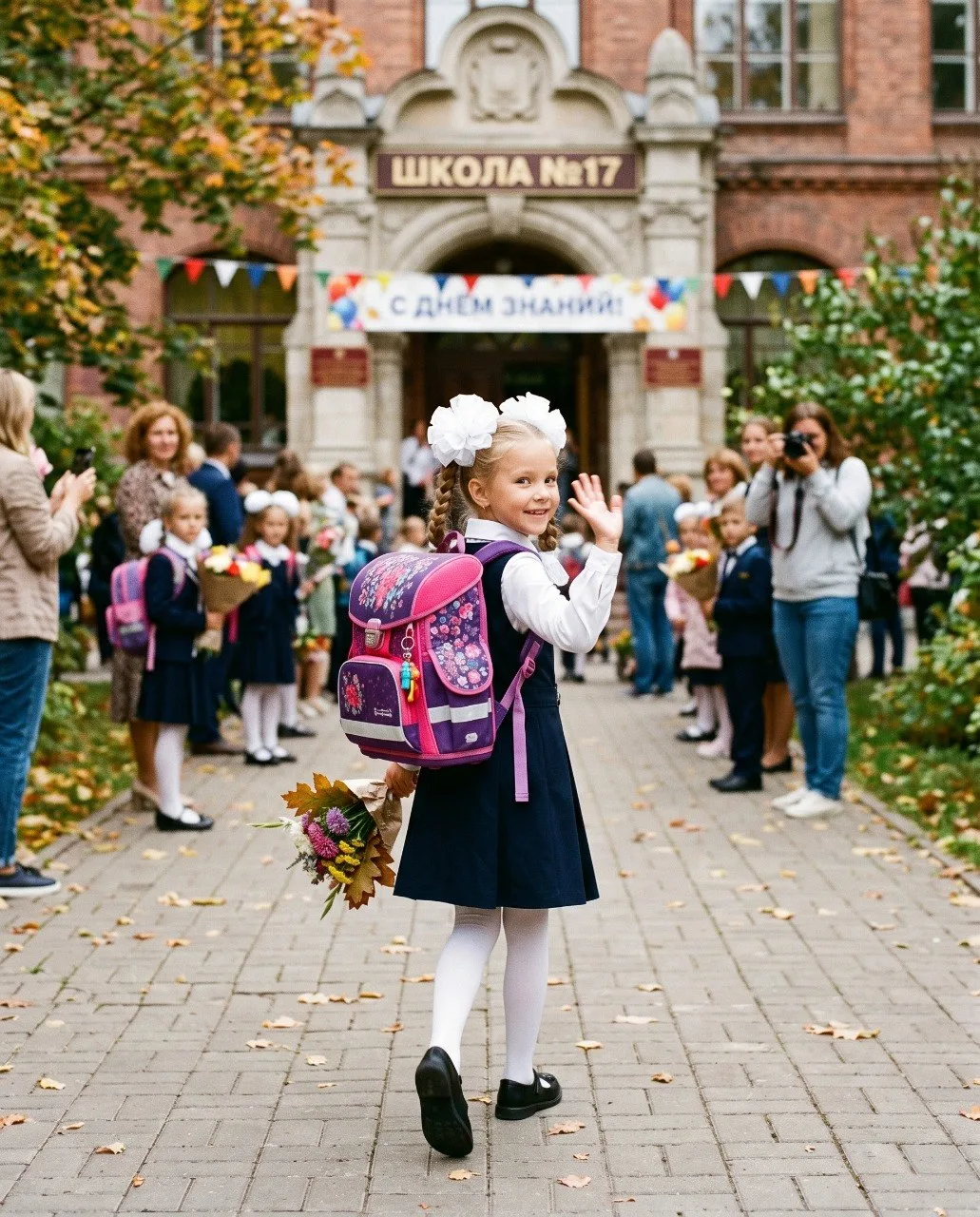 С 1 Сентября! С Днём знаний! 🔔