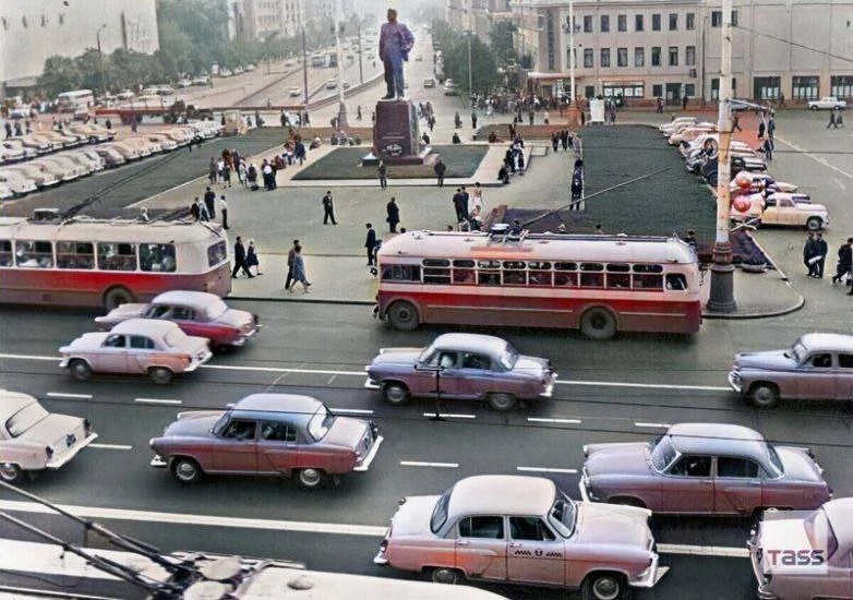 📸 Москва на архивных снимках 50-60-х годов