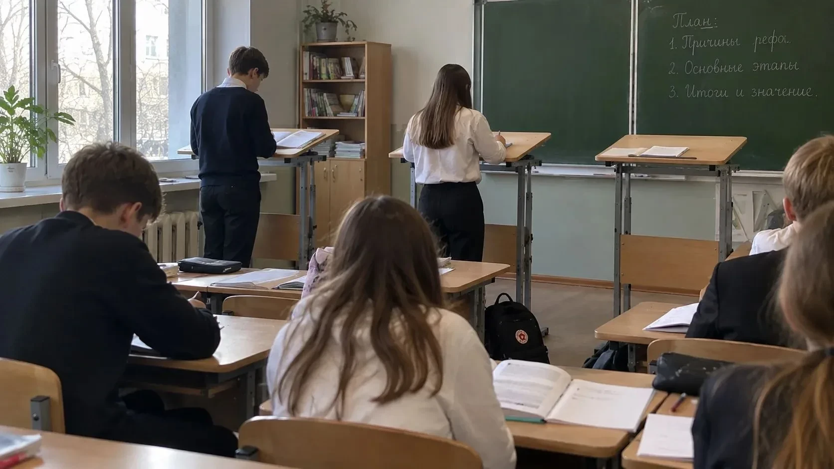 🪑 В школах предложили вернуть парты для занятий стоя