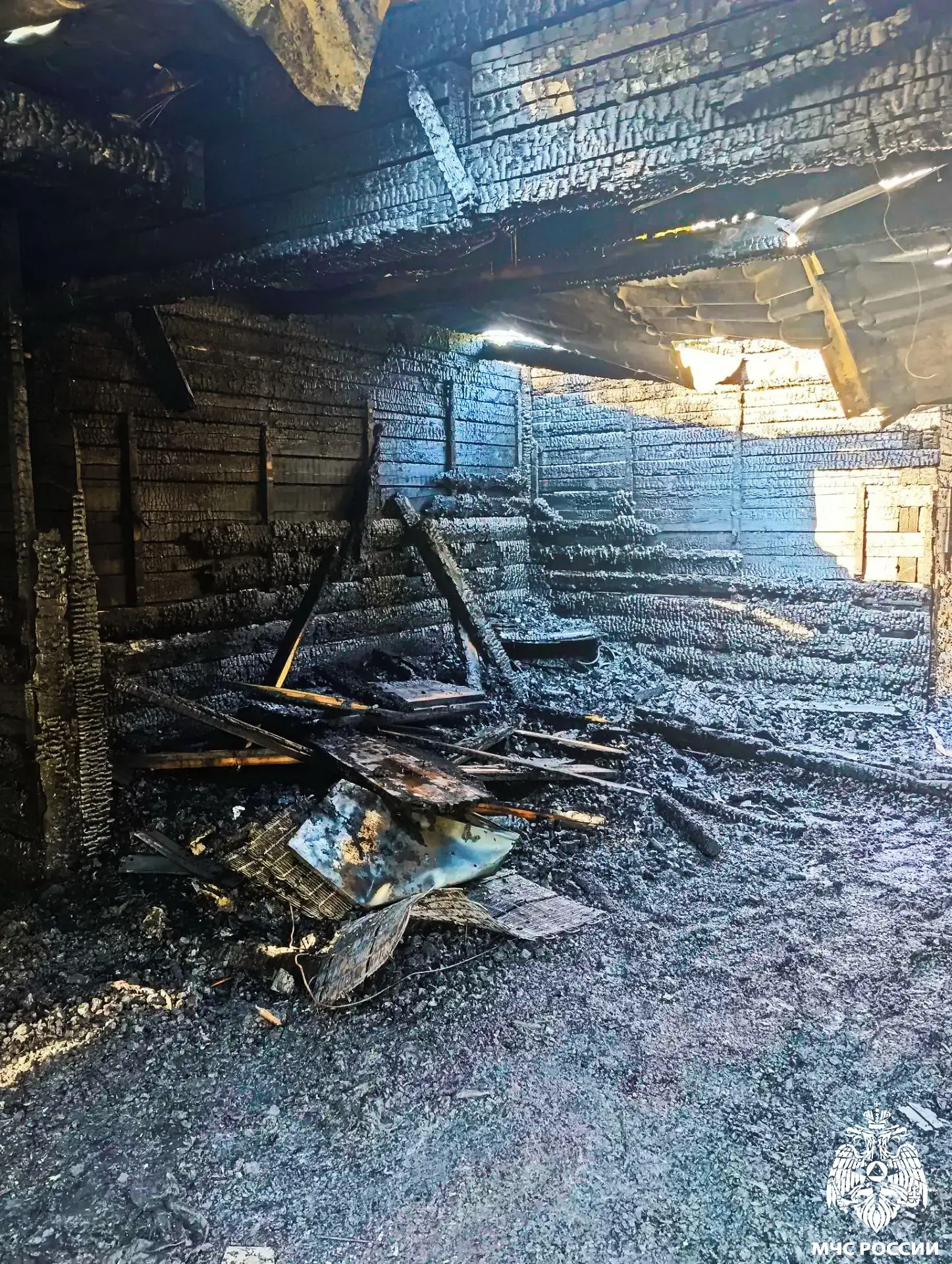 Утро понедельника началось с пожара