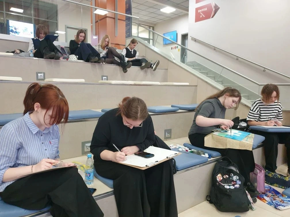 🎨 Творчество без границ!  26 марта в Санкт-Петербурге прошёл пятый очный этап Всероссийского конкурс
