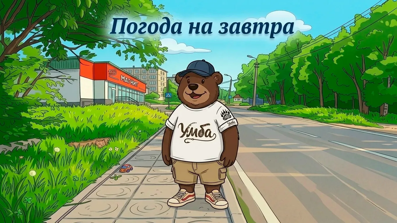 Завтра вторник, 28 июля, 2026 года в Умбе: