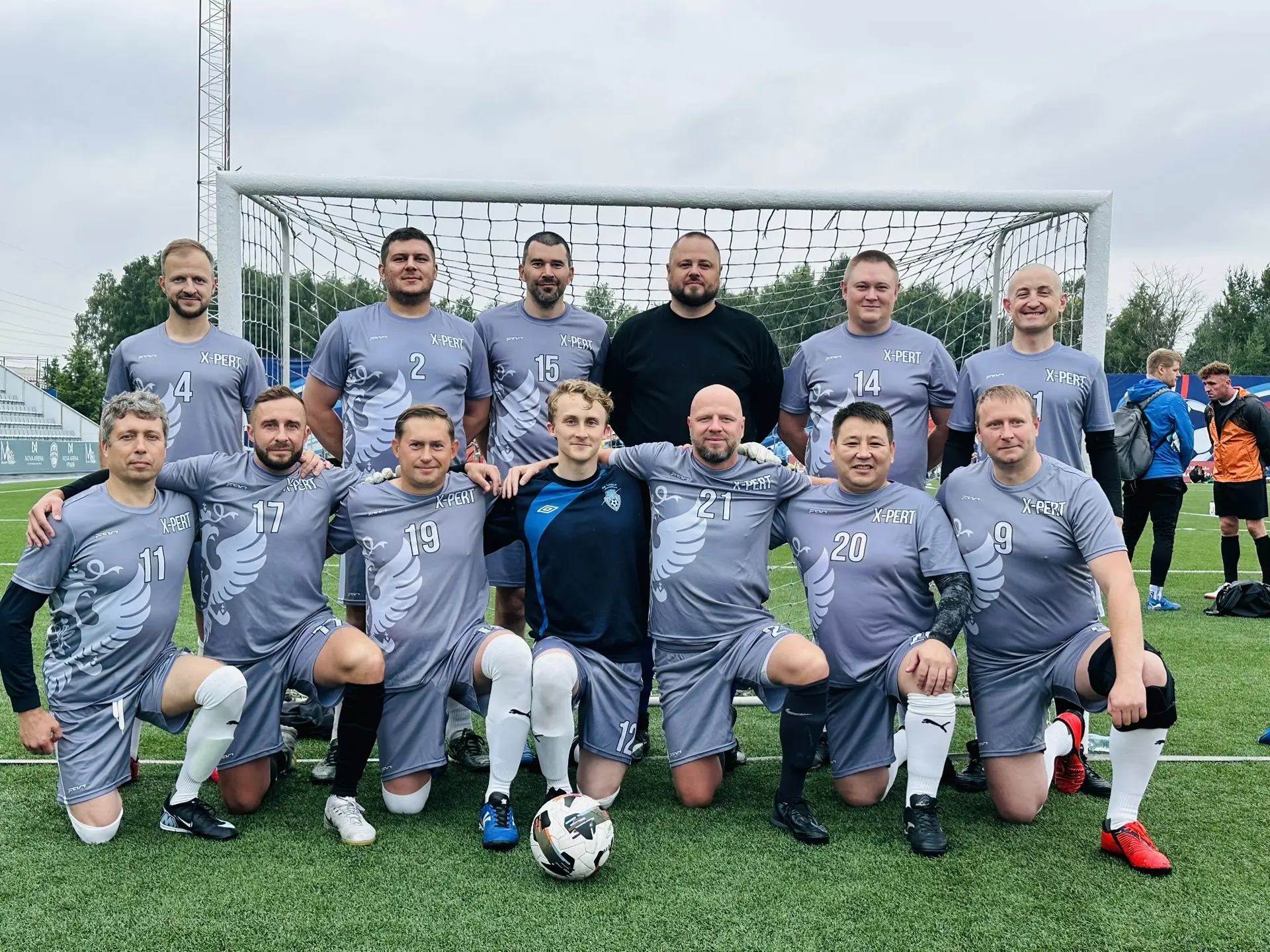 ⚽️🇷🇺Открылся Турнир по футболу памяти полковника полиции В.В. Зотова. Прозвучал Гимн ...