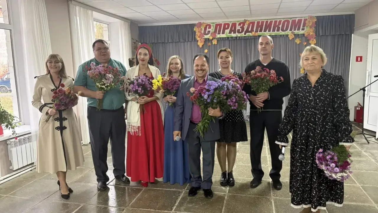 🍂✨Сегодня, 6 октября, в Юрьевском Доме культуры состоялась праздничная концертная прог...