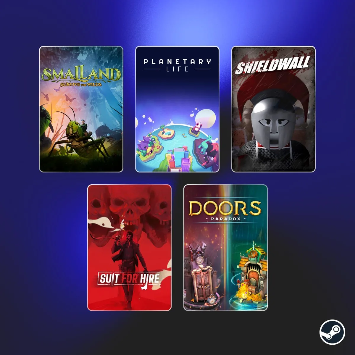 В Steam стартовали ежедневные скидки  Скидку в 75% получила Smalland: Survive the Wilds, скидка 20% 