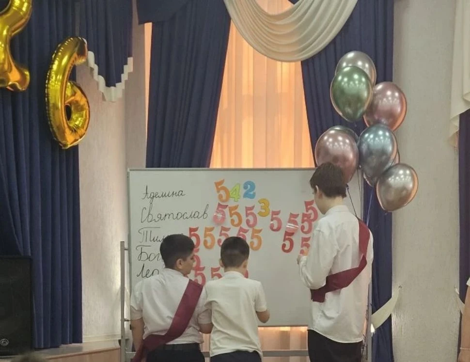 🎓Последний звонок в ресурсном классе      В последние дни мая прозвенел последний звонок для первых 