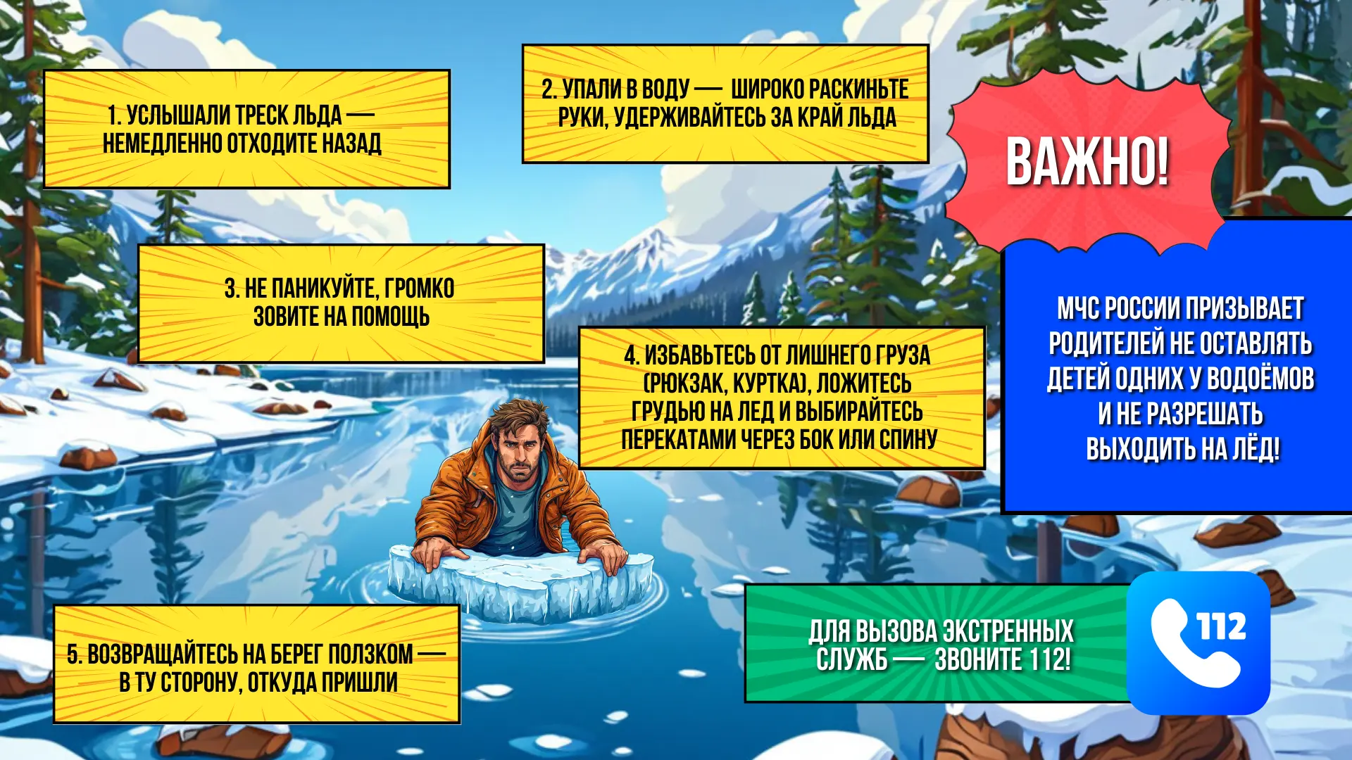 Осторожно, тонкий лёд!