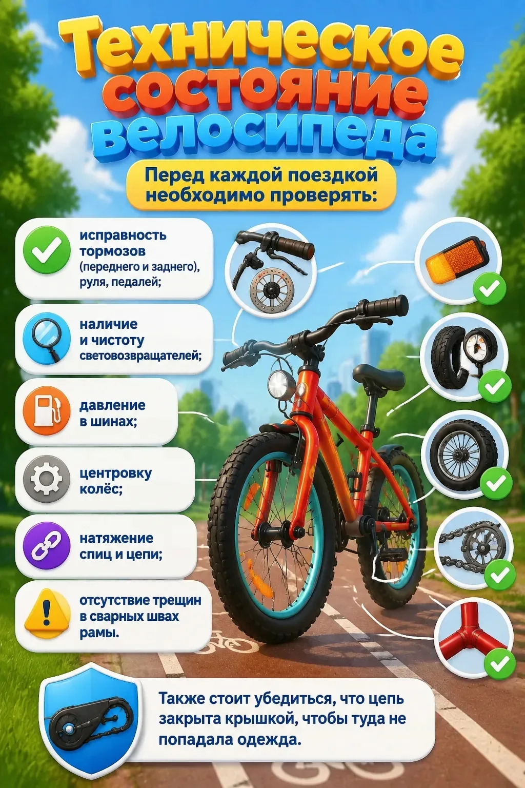 Сегодня отличный повод покрутить педали — День велосипеда! 🎉