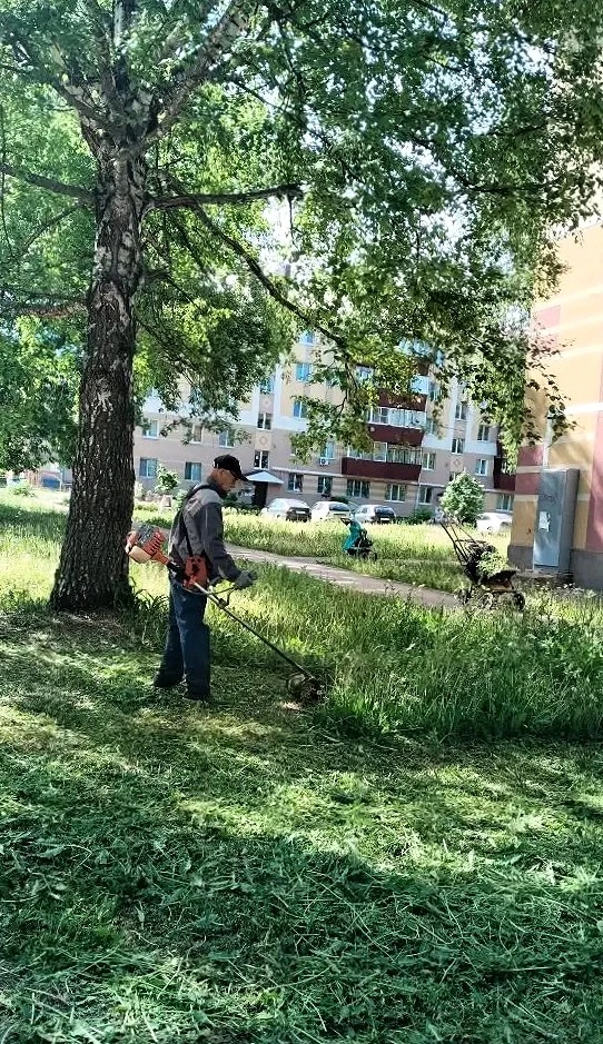 🌿 Внимание! Сегодня, 2 июня покос травы в Альметьевске! 🚜