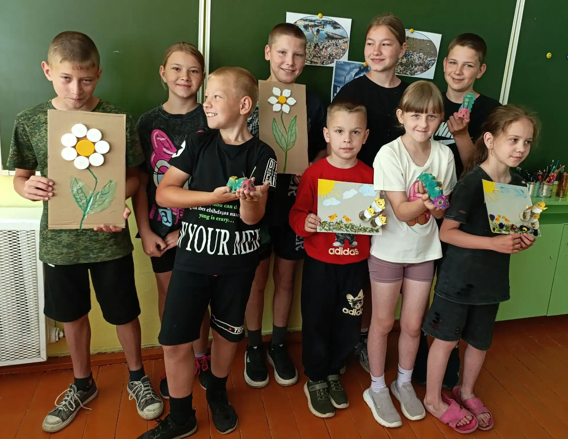 🌿 Природа в опасности: как прошел день в пришкольном лагере!