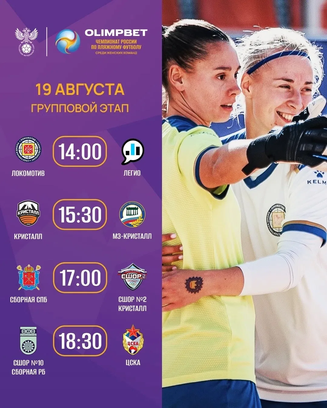 🏆 Женский OLIMPBET Чемпионат России набирает обороты.