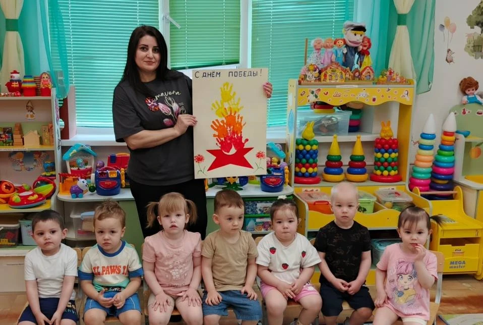 День Победы в группе раннего возраста⭐