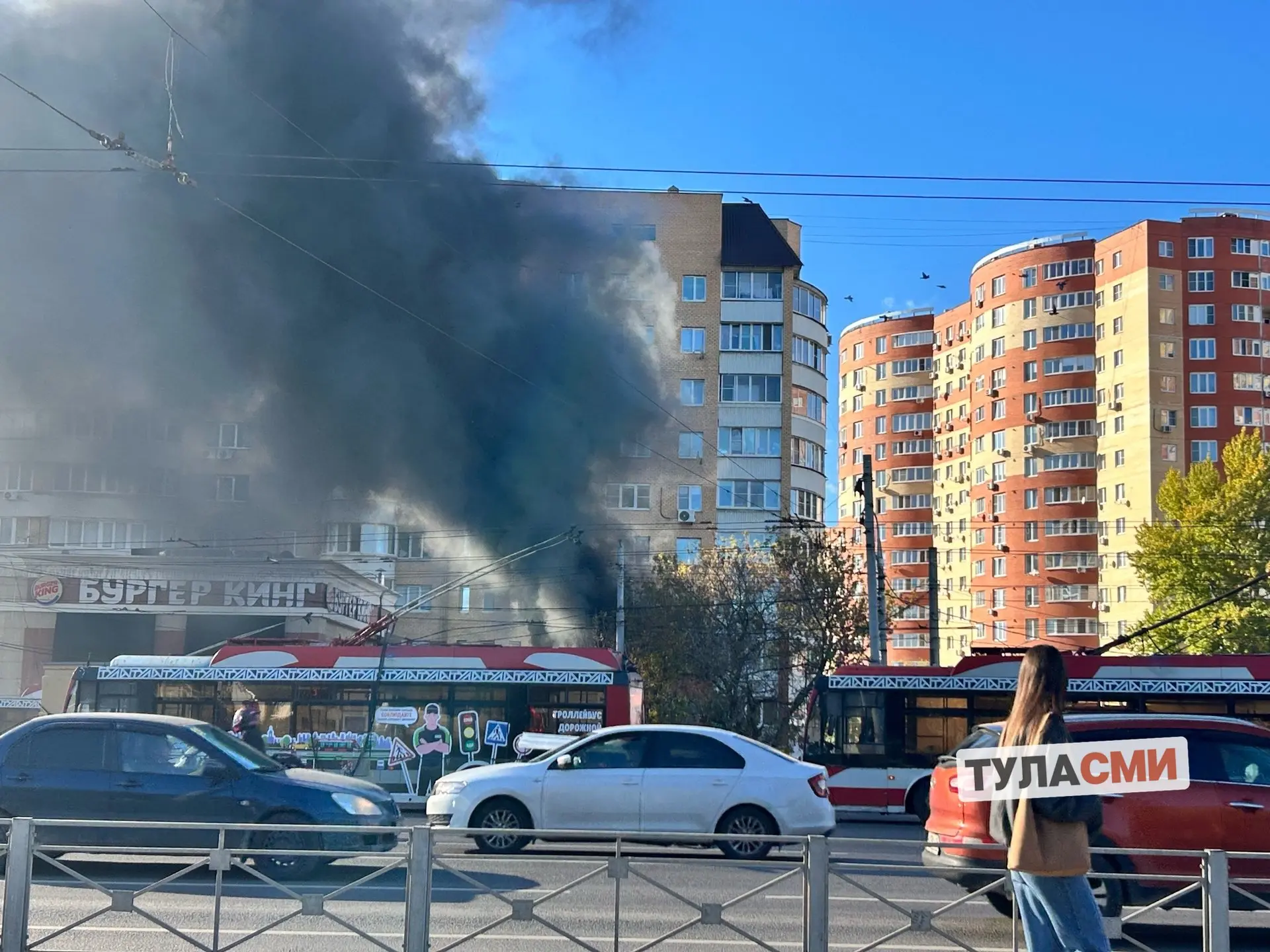 ⚡️⚡️⚡️ Очевидцы сообщают о сильном задымлении на станции Южная​