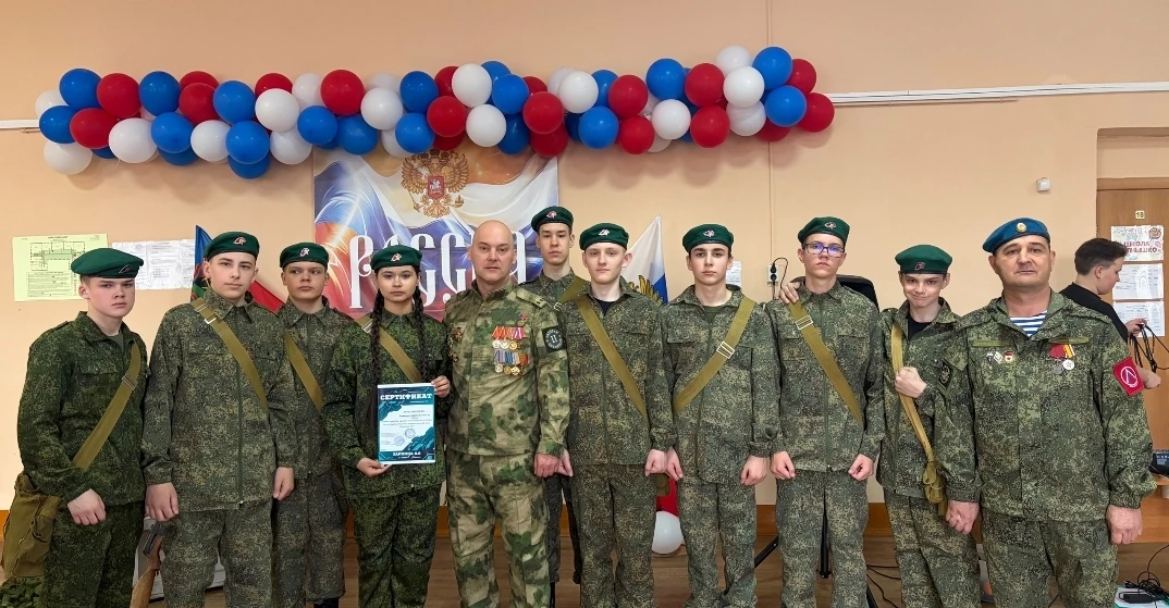 🥇 место у Кадетов Кузбасса (старшая группа) в районном этапе Всероссийской военно-патриотической игр