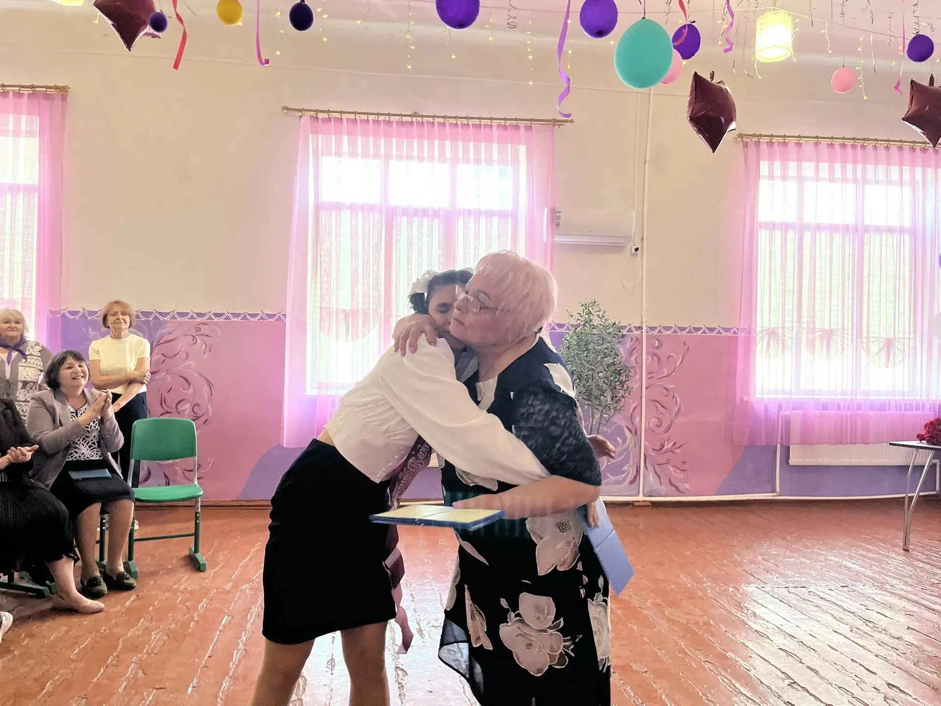 В нашей школе, состоялась особенная, очень трогательная и теплая линейка для воспитанни...