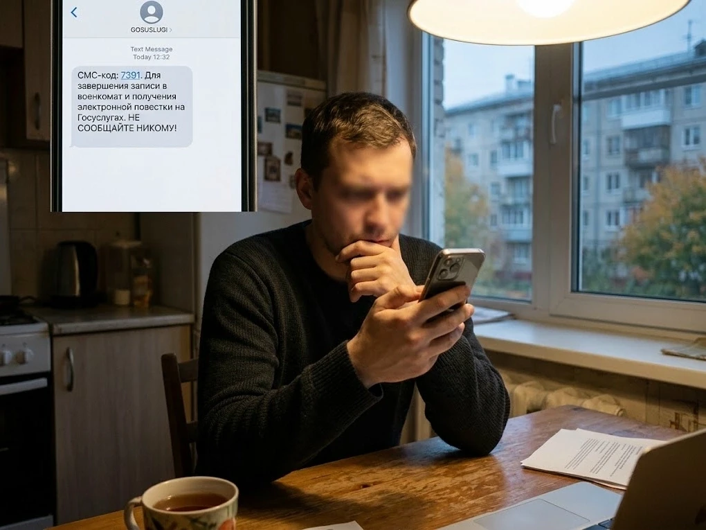 ⚠️ Мошенники рассылают «электронные повестки» для кражи Госуслуг