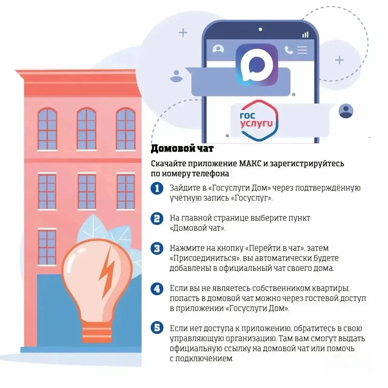 Домовые чаты в мессенджере «МАХ» — это безопасно и удобно!