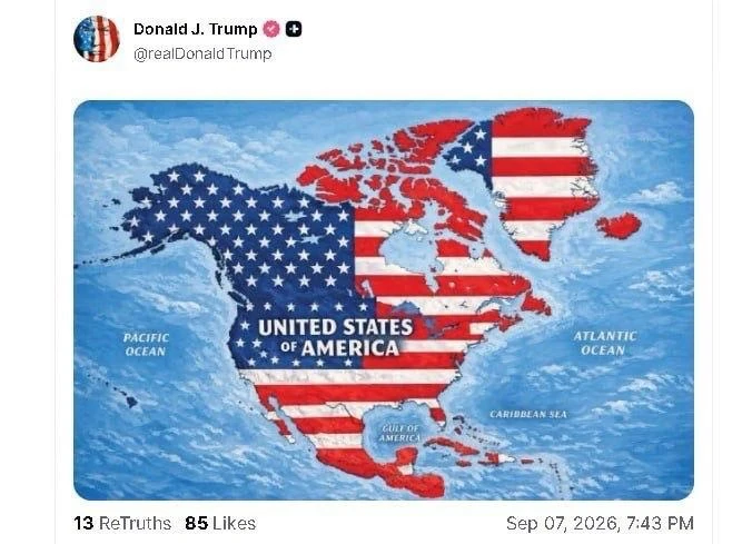 🇺🇸 #США Трамп хочет забрать себе весь континент