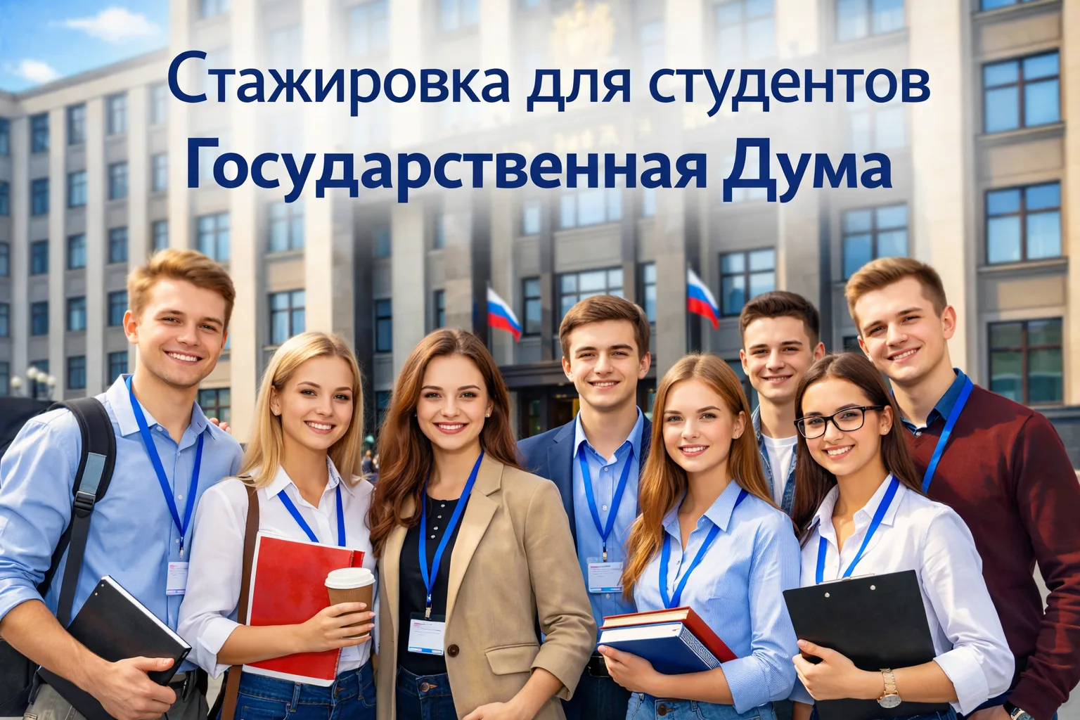 🇷🇺Стажировка в Госдуме — старт карьеры в госуправлении  Государственная Дума РФ приглашает студентов