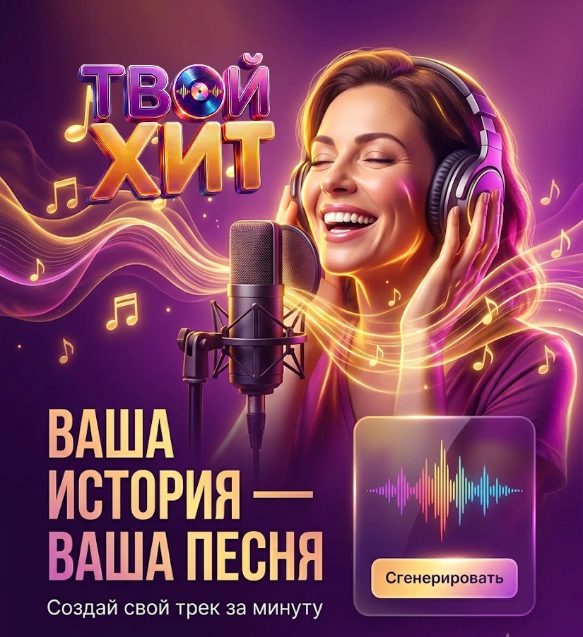 🎶 Ваша история достойна собственной песни.