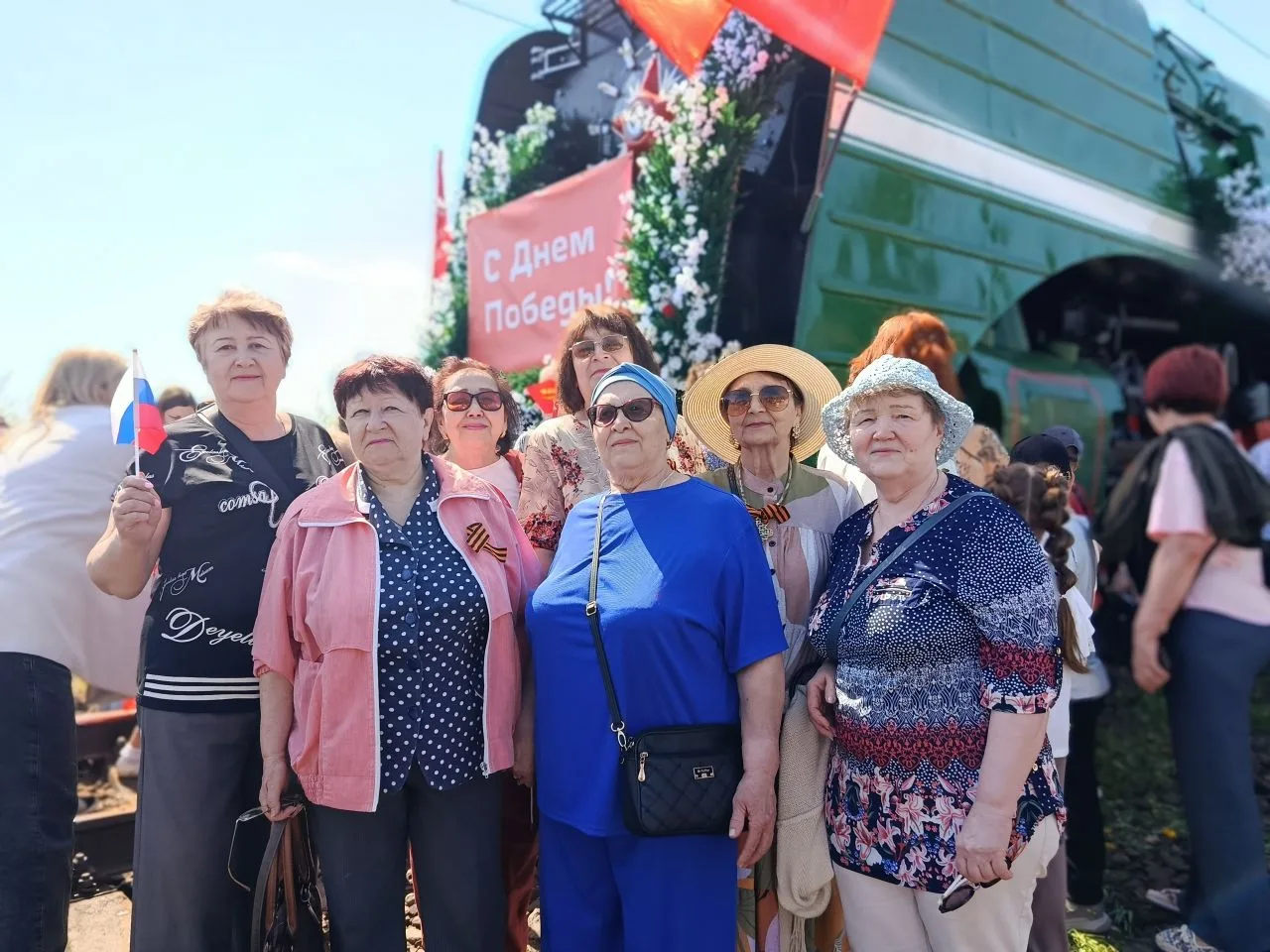 ✨Поезд Победы — Дорога Памяти  🚂🎉6 мая Ярцево стало частью масштабной патриотической акции, посвящен