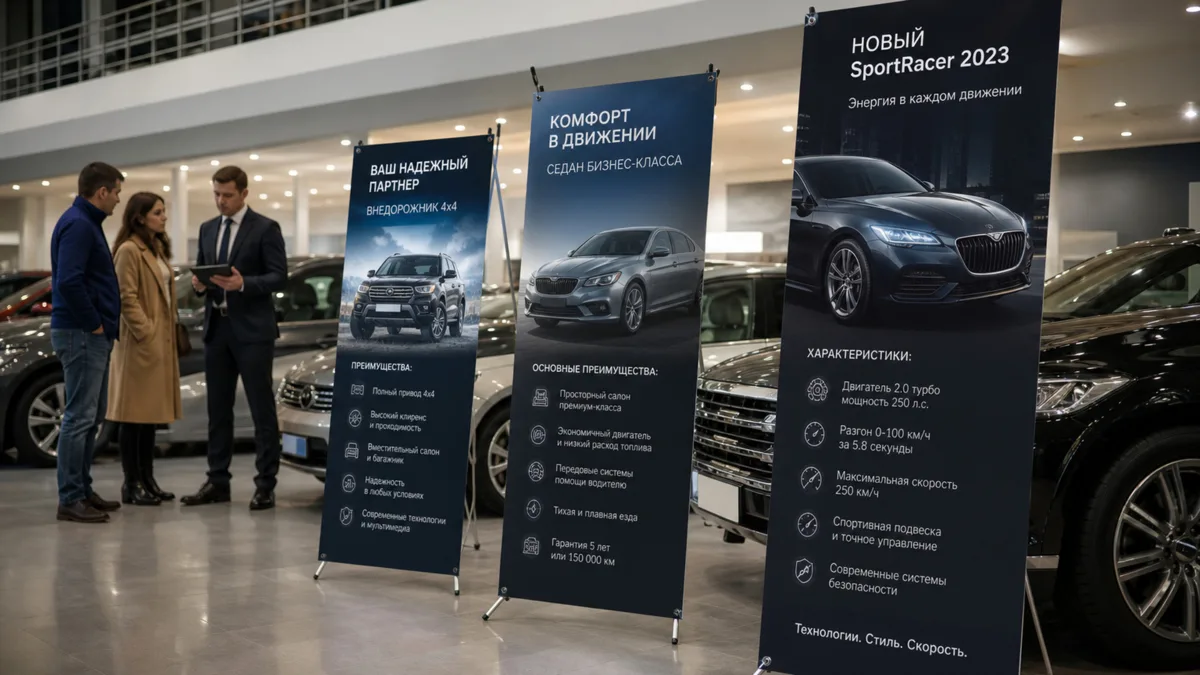 Оформить автосалон под новое поступление — задачка не из лёгких 🚗🎯 Здесь важно всё: б...