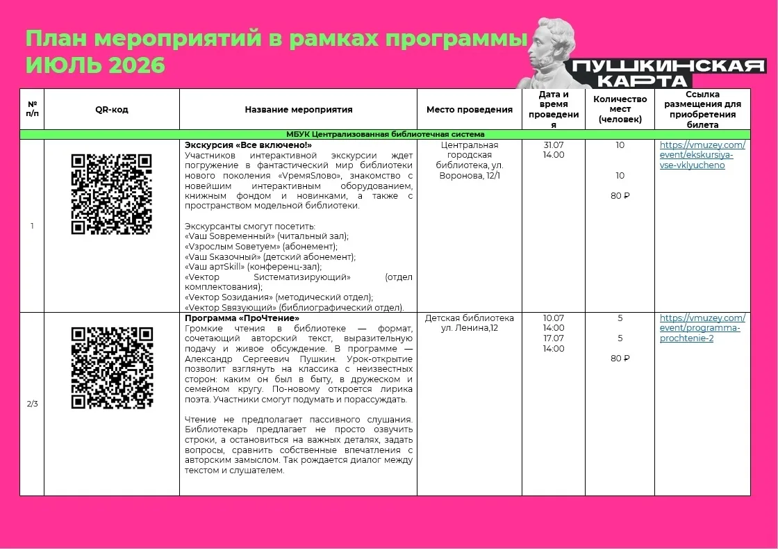 🎉 Экзамены позади.. самое время расслабиться — и наполнить июль яркими эмоциями!

С началом месяца 