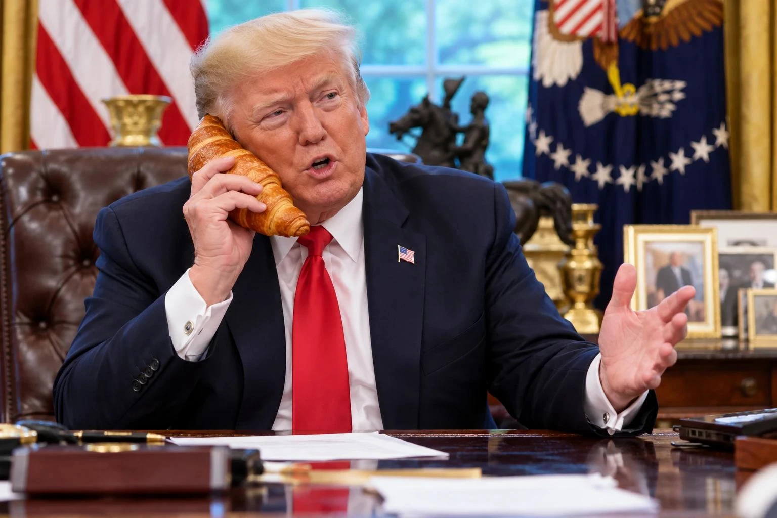 Дональд Трамп заявил, что ему постоянно звонят мировые лидеры и выражают огромную благо...