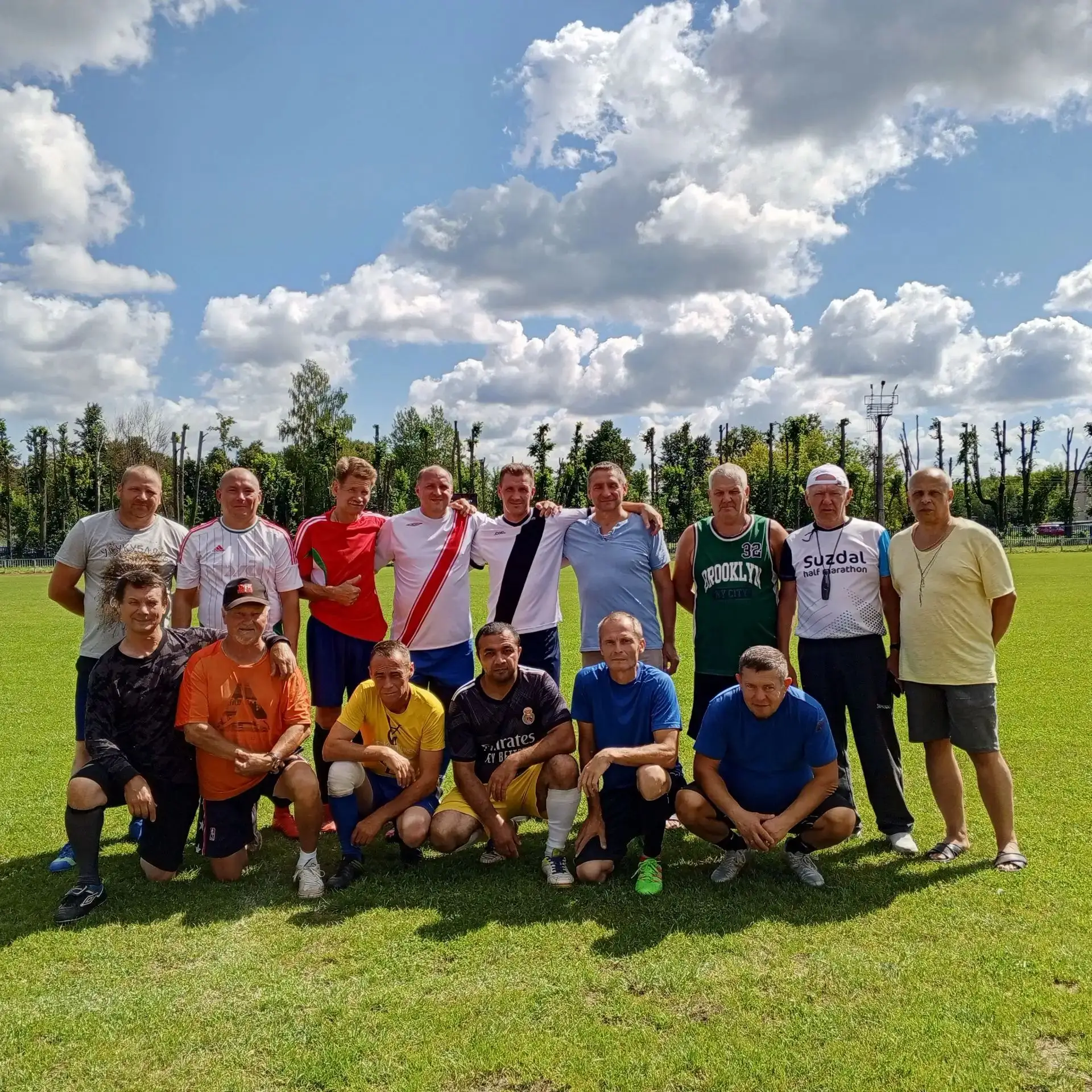 ⚽ Футбольный матч ветеранов — 8 августа на стадионе ДЮСШ! ⚽
