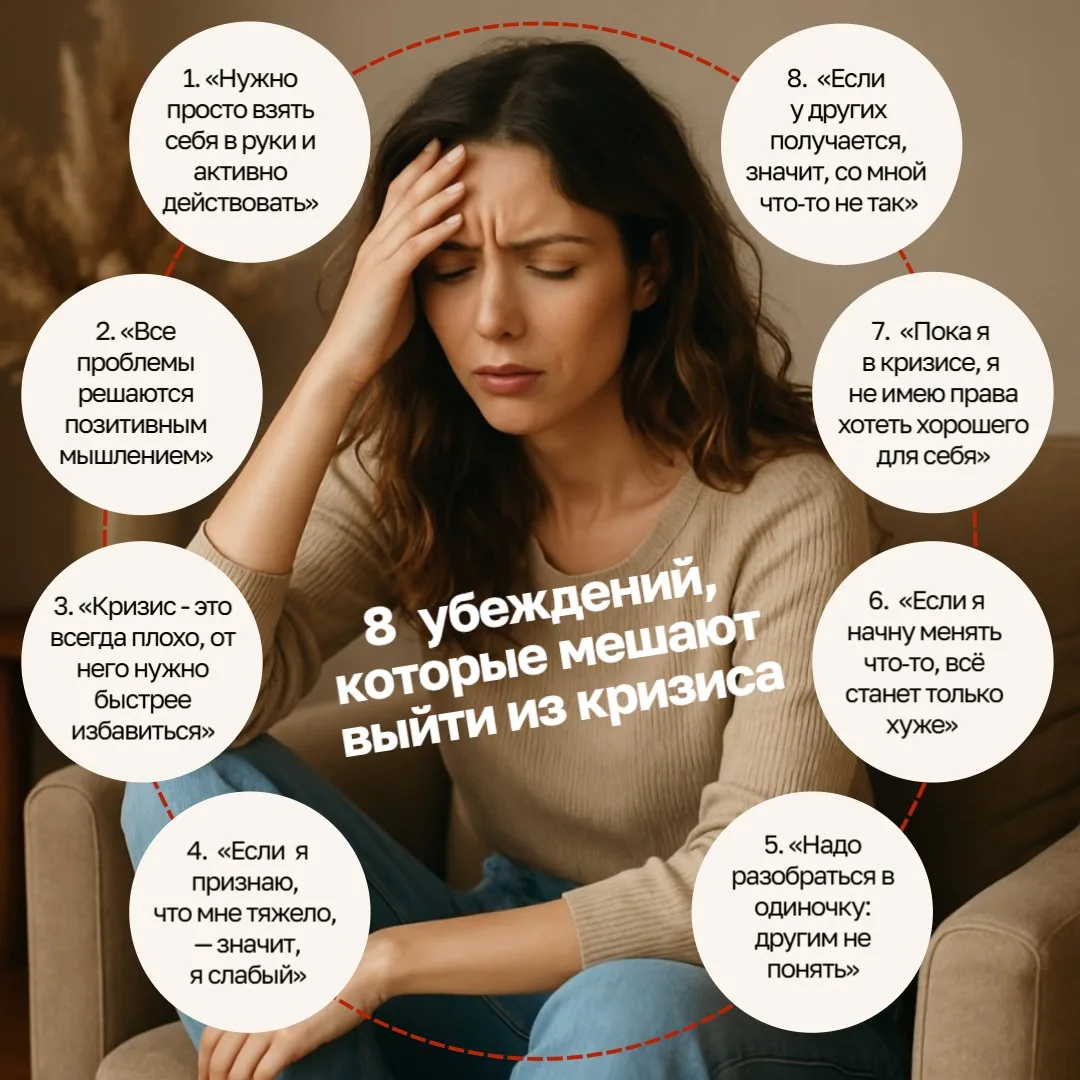 8 убеждений, которые мешают выйти из кризиса