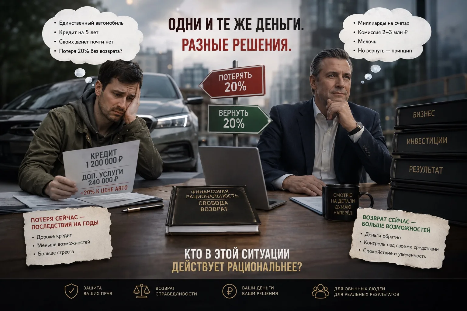 Мысли вслух или кто чем руководствуется?

Наша сфера деятельности — это так называемый юридический м