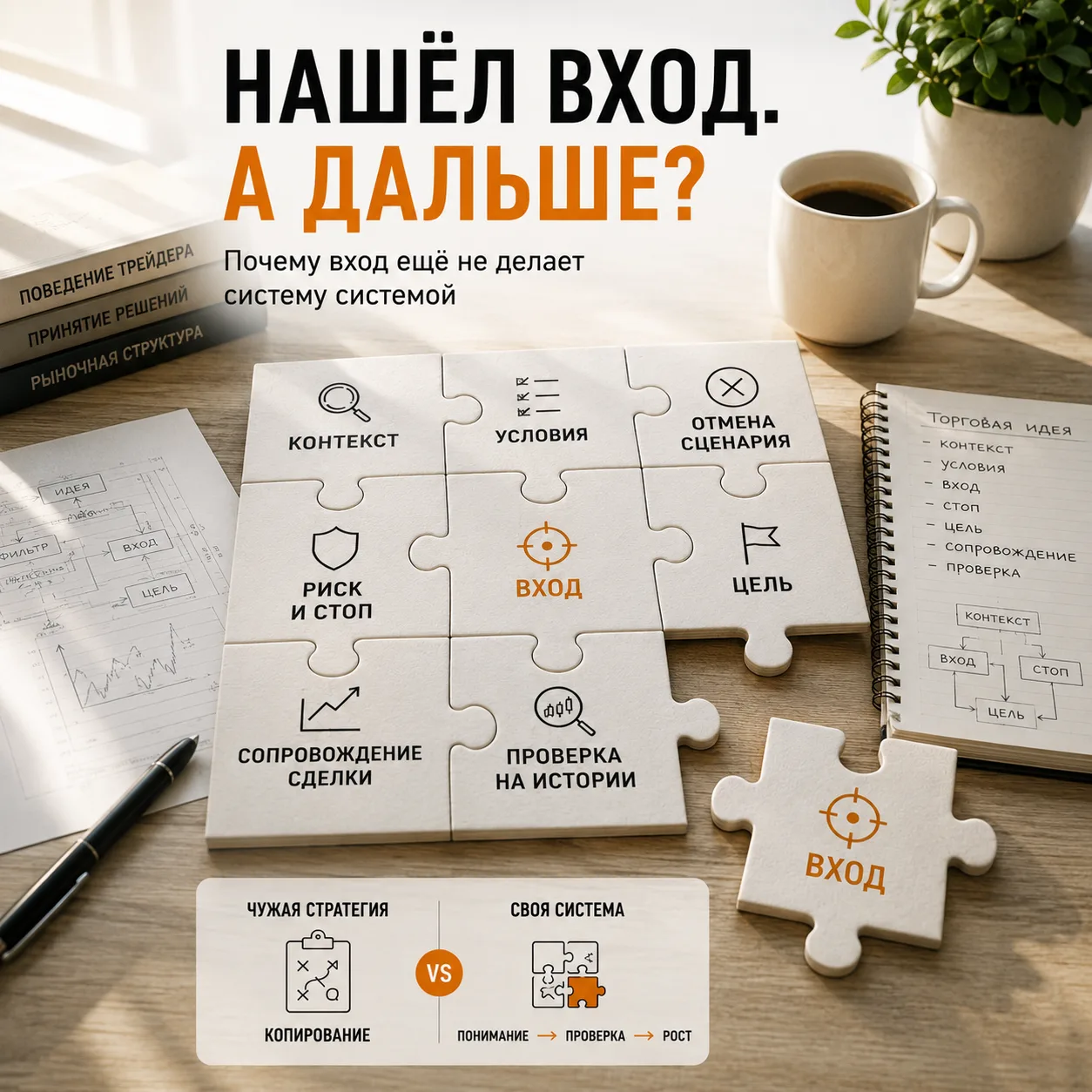 Вошёл в рынок. А дальше что будешь делать?