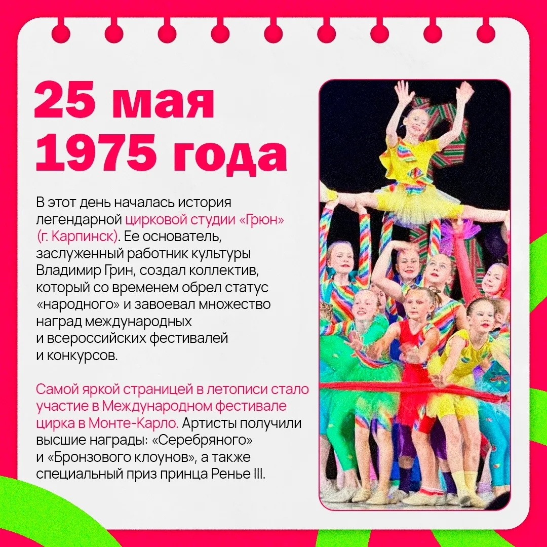🎪 Знаете ли вы, какой коллектив Свердловской области завоевал награды в Монте-Карло?