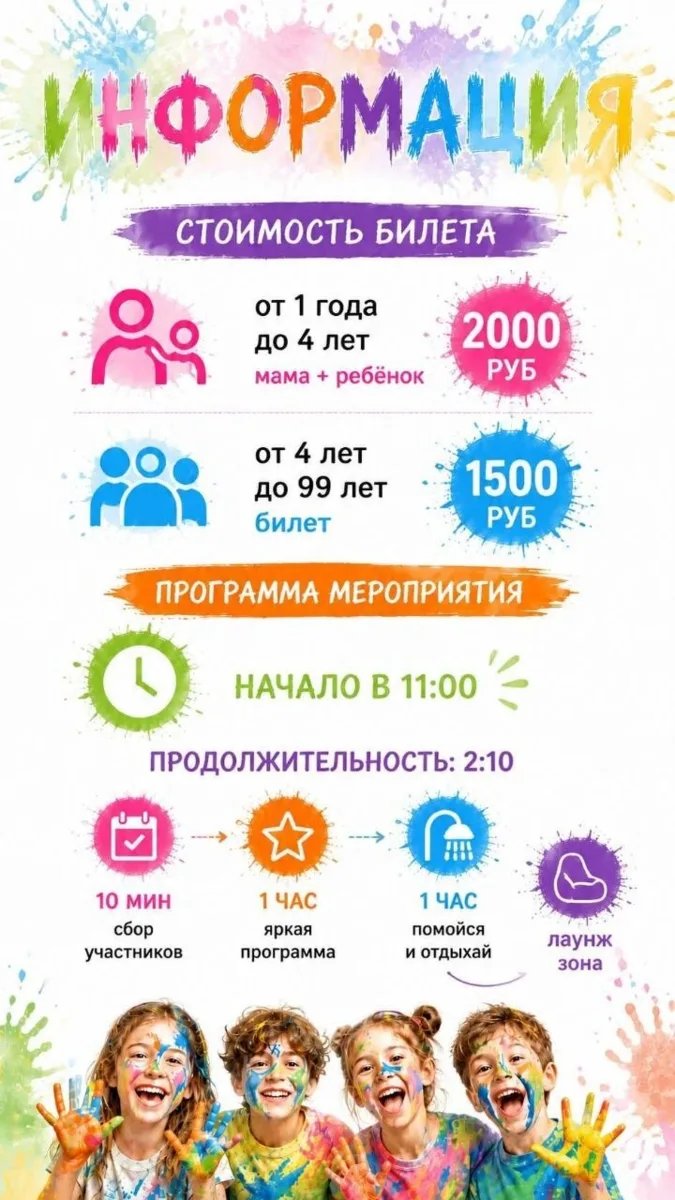 Родители, выдыхайте! В студии «Варенье» МОЖНО всё то, за что дома точно бы влетело!