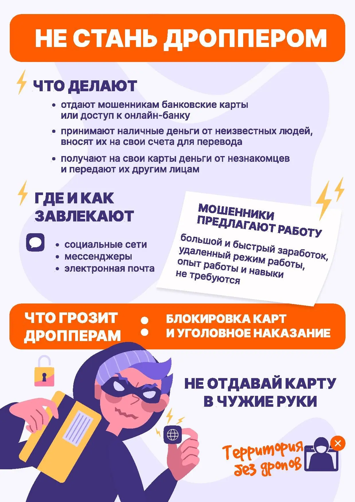 Один неверный шаг с картой может привести к уголовной ответственности.
