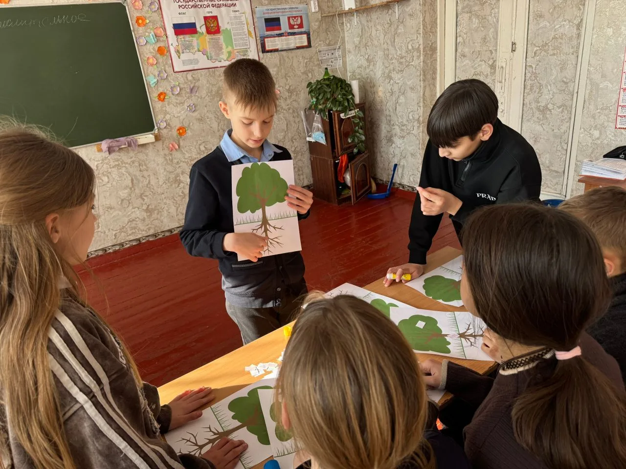 🌈В рамках проекта «Мир возможностей» в нашей школе прошел мастер класс «Дерево ценност...