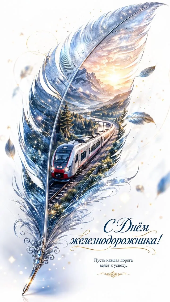 С Днём железнодорожника! 🚂