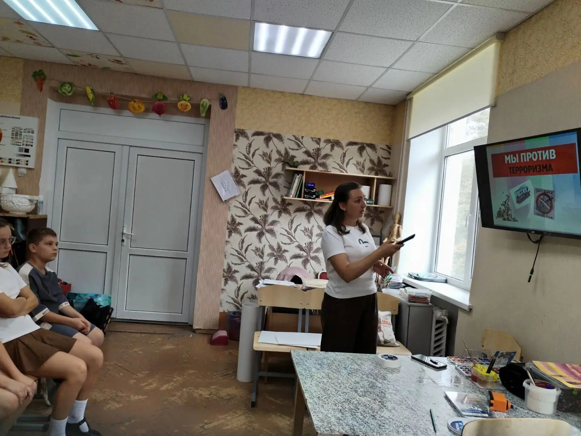 "Терроризм-угроза человечества"-урок серьёзного разговора,который прошёл 3 сентября в х...