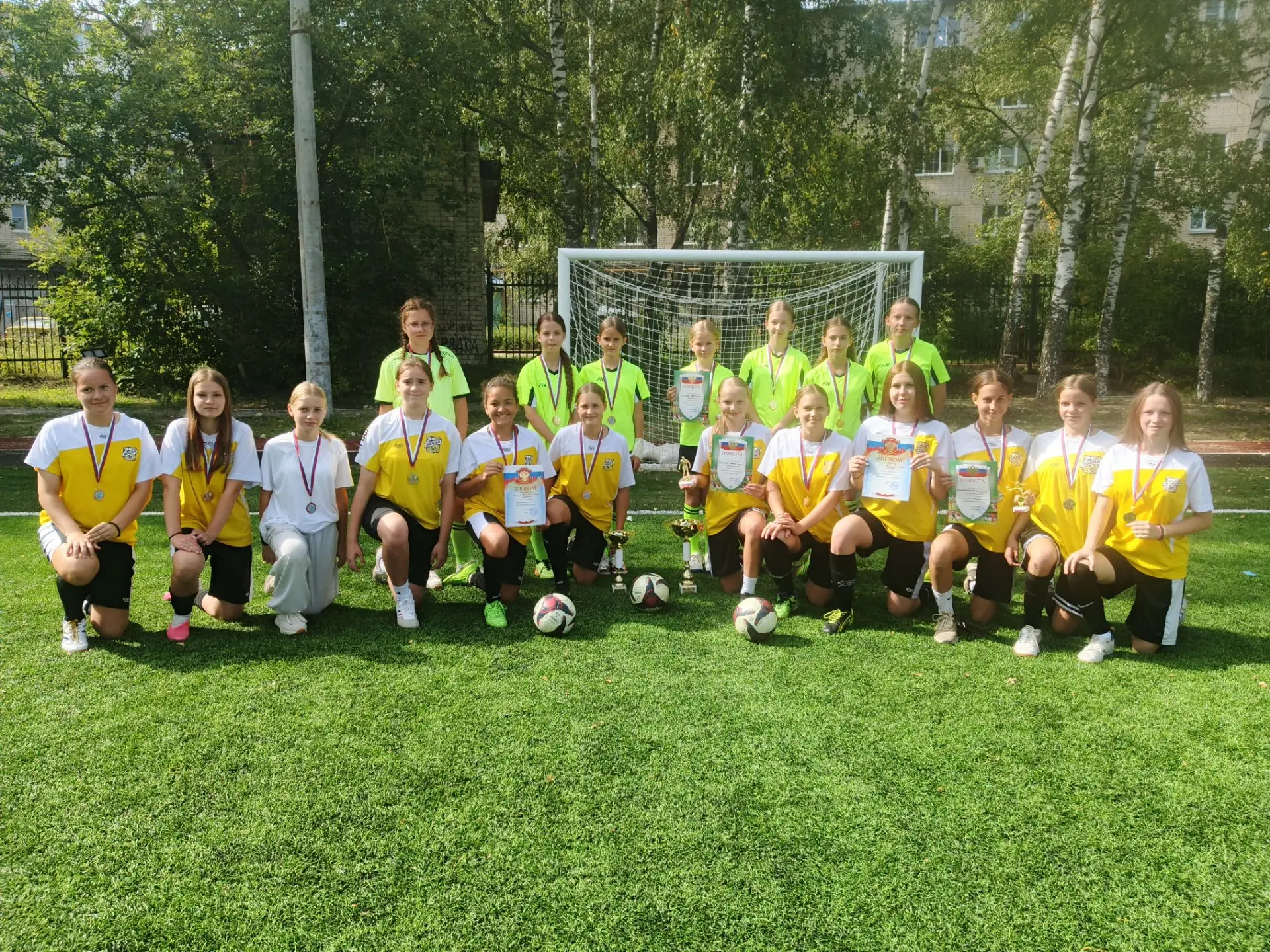 Наши девочки — чемпионки Нижегородской области и едут в Сочи! 🏆⚽️