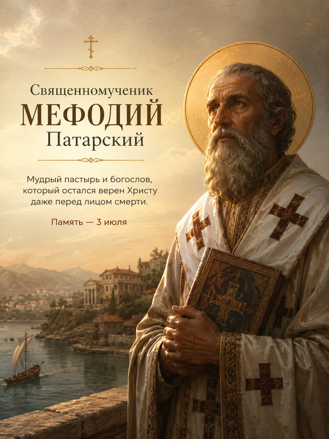 Священномученик Мефодий Патарский: человек, который не предал свою веру