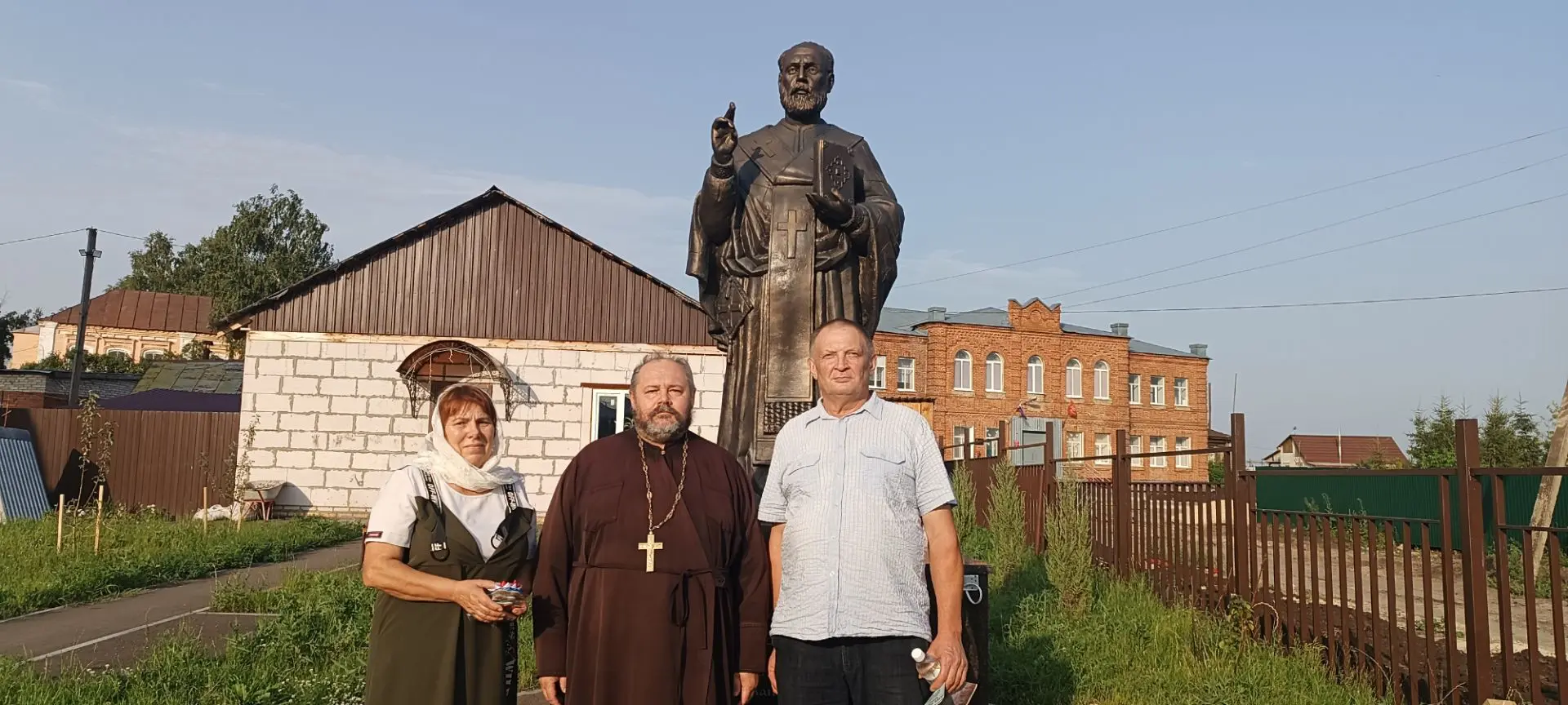 Сегодня в гостях у нас в Шемышейке побывали гости из Городище. 
Несколько лет Сергей Николаевич, Вер