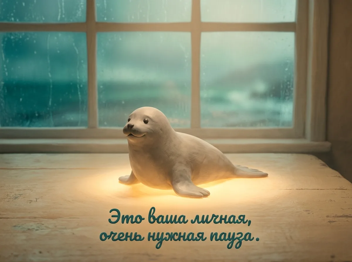 Замечали, как трудно иногда просто сидеть и ничего не делать, когда вокруг вроде бы нич...