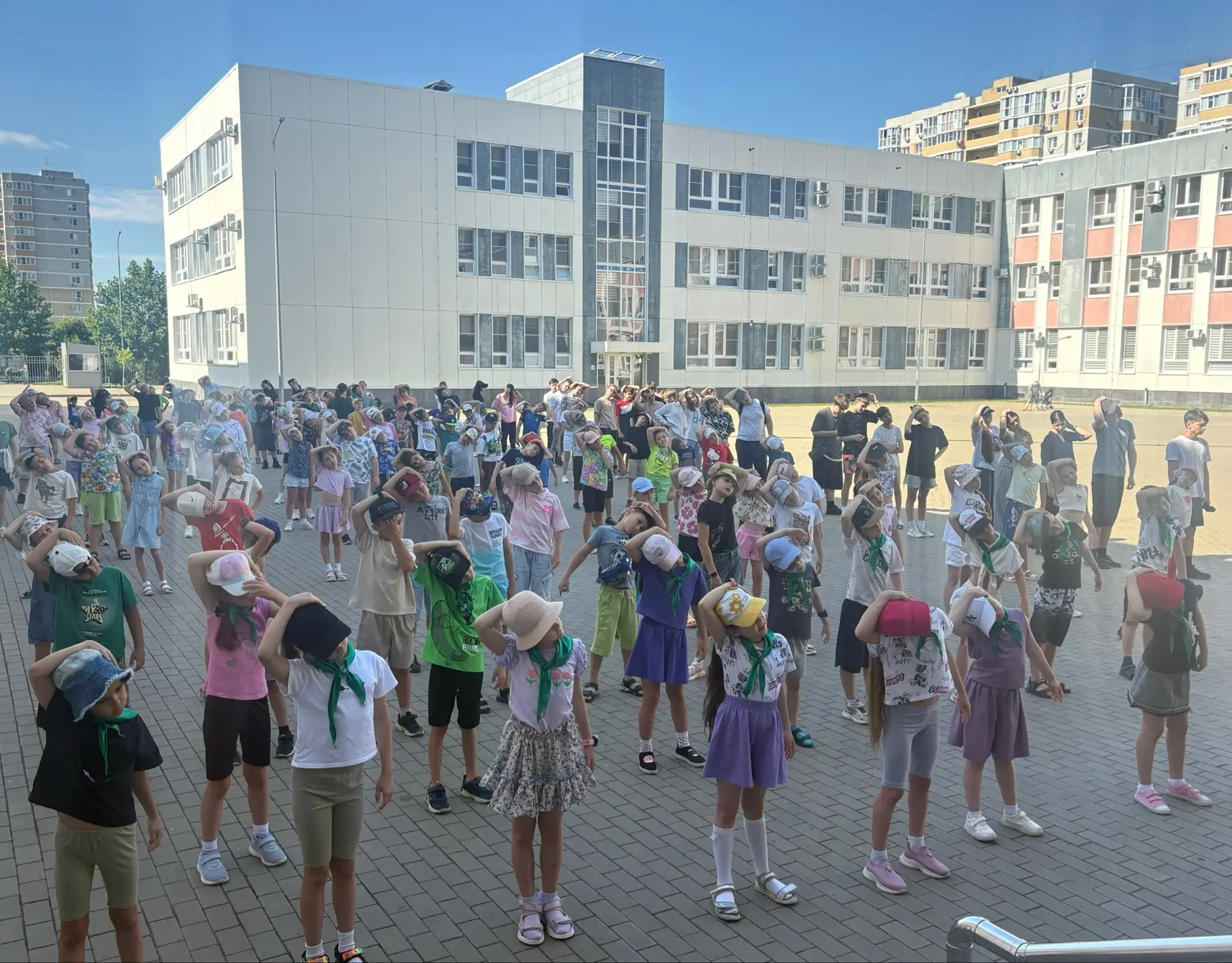 🏀 Сегодня в лагере труда и отдыха «МастерОК» прошёл яркий и насыщенный день «Движение — жизнь!». 

