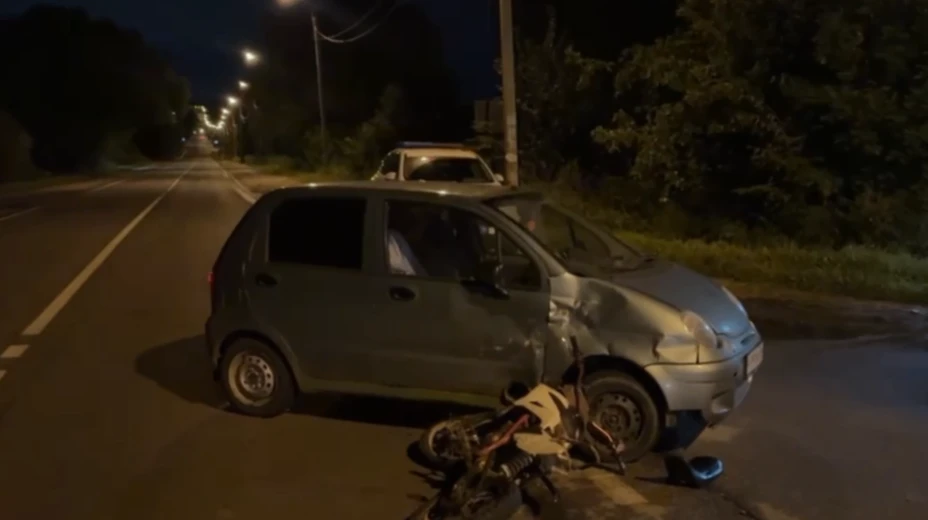 ❗️ДТП с участием подростка на питбайке произошло в ночь на 23 августа в поселке Красные...