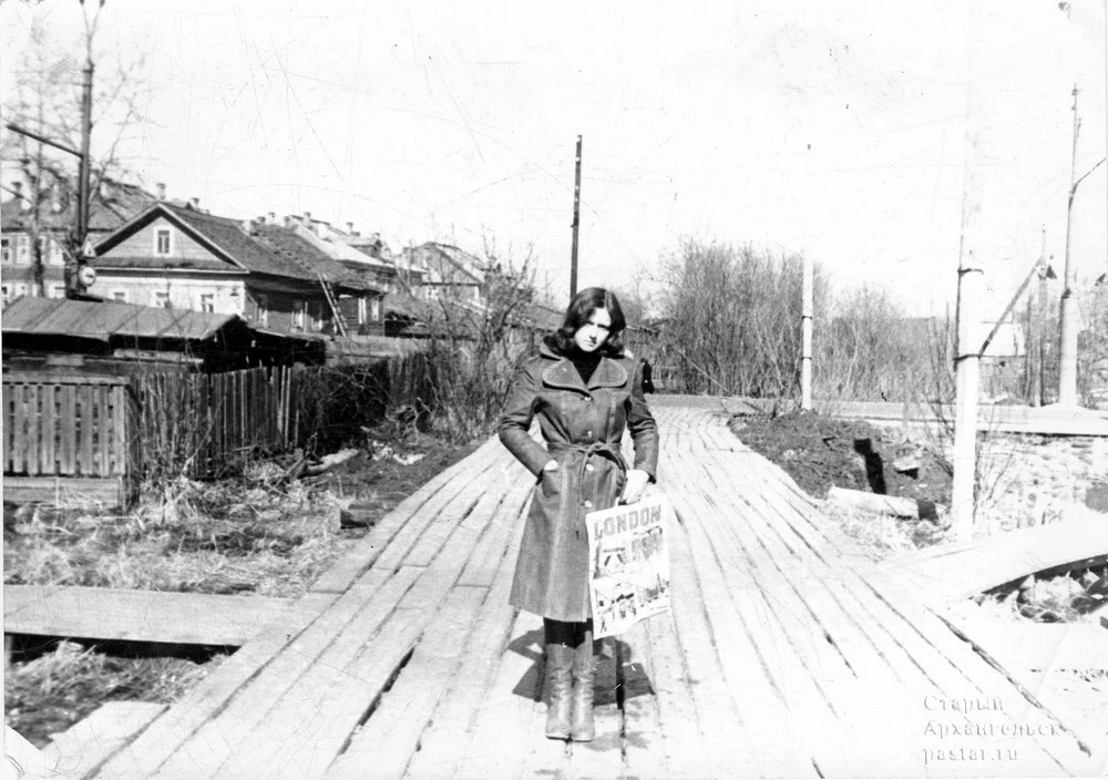 ул. Таймырская в районе дома 14. 1 мая 1981 года