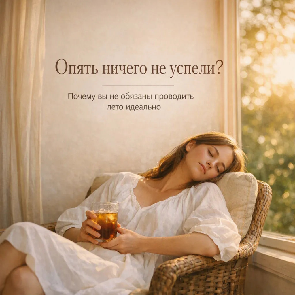 Июль уже на исходе, а вы всё еще не съездили на море, не устроили тот самый красивый пикник и вообще