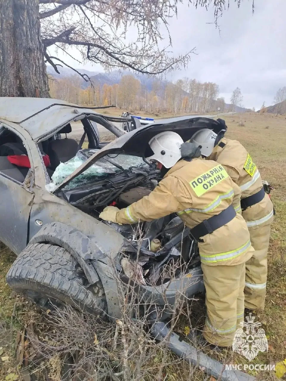 ДТП в Усть-Коксинском районе: на 98-м километре автодороги Талда — Тюнгур легковой авто...