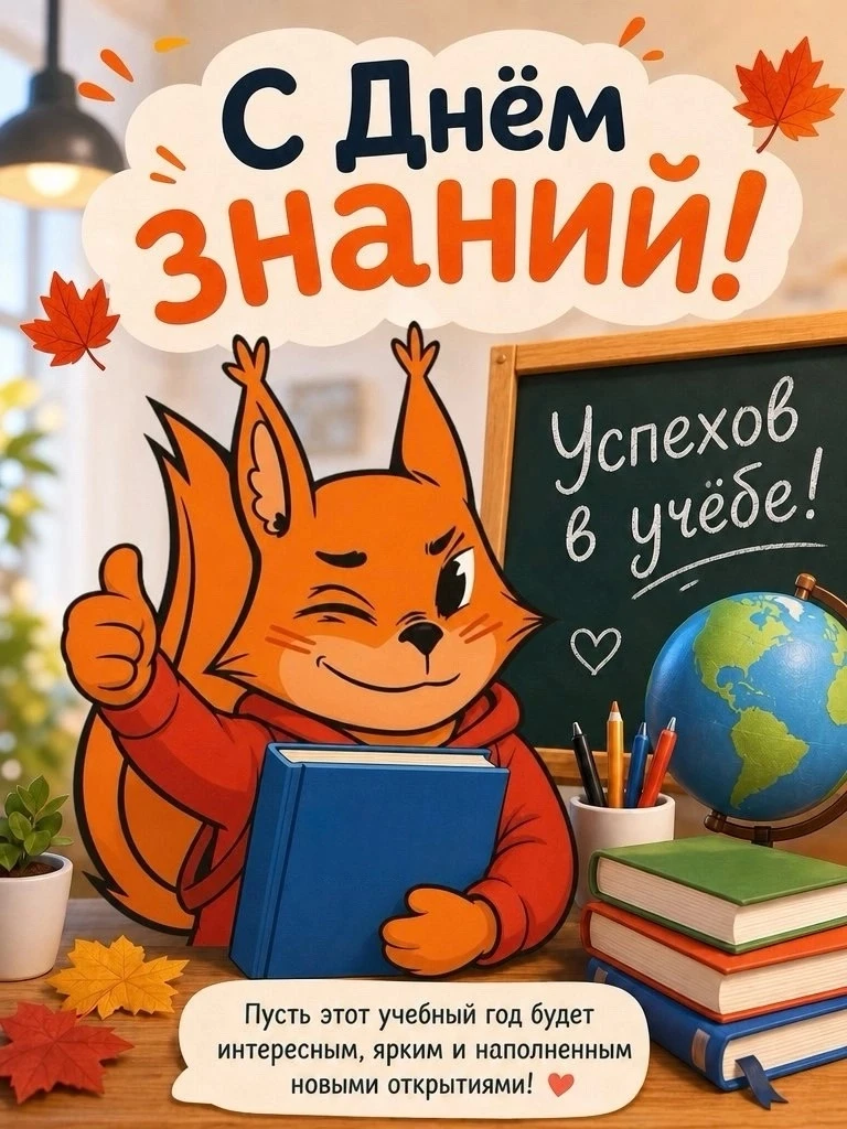 Тук-тук, сентябрь 🐿️
