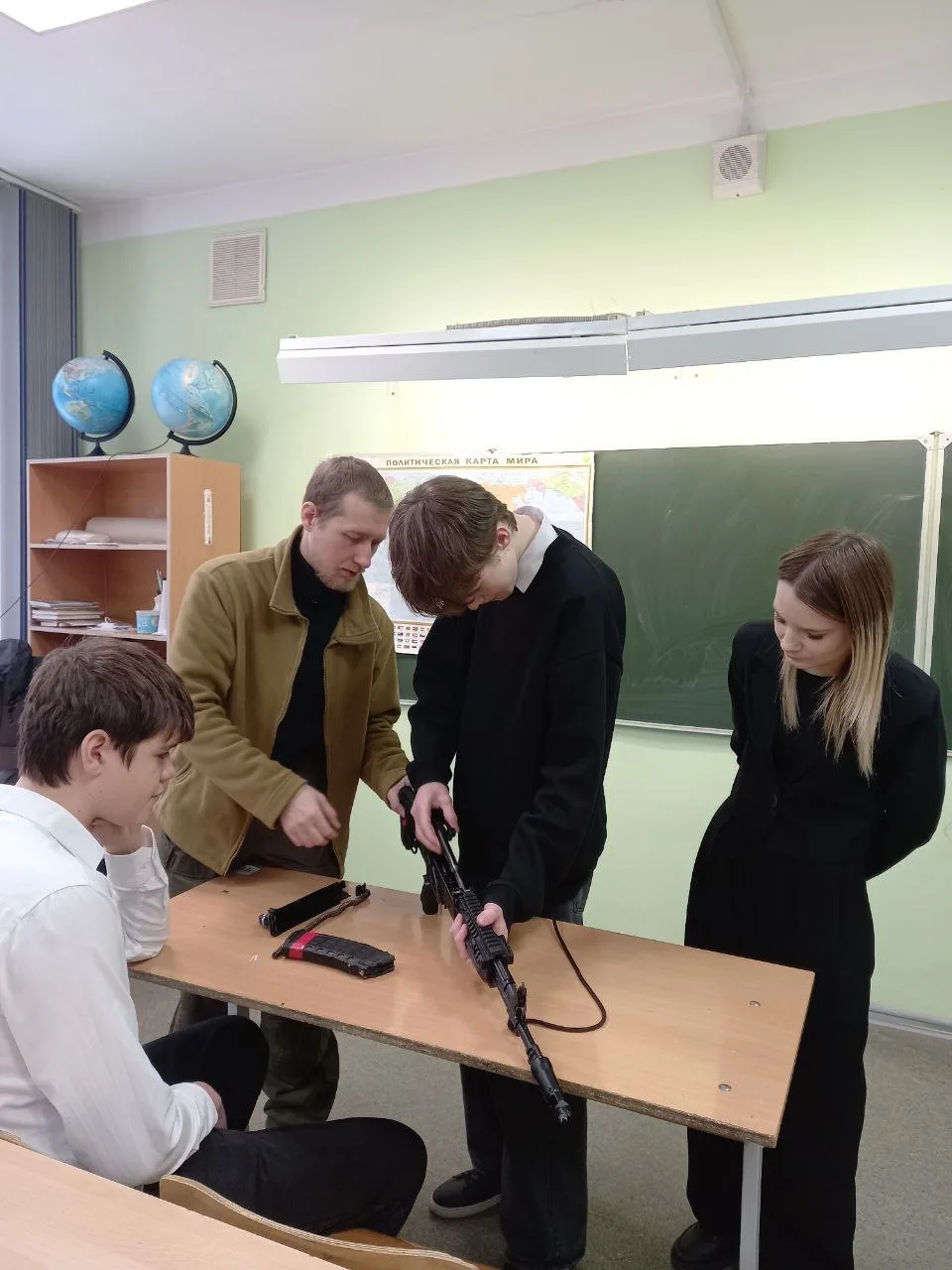 31 января прошли, уже ставшие традиционными, занятия по огневой подготовке с участием инструктора МА